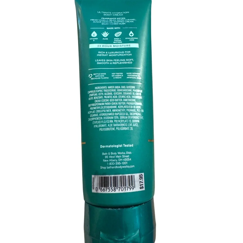 Bath & Body Works Unisex 6pc Lotion Set OS Green Vanilla Bean Noel Holiday Cozy